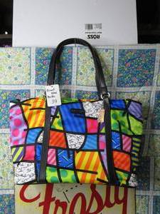 Britto Choice of Artwork Nylon Tote Bag