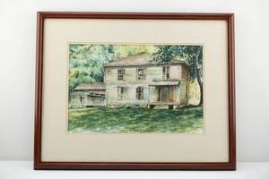lot 45 image: Diane Boldman The Old Estate Original Watercolor Painting