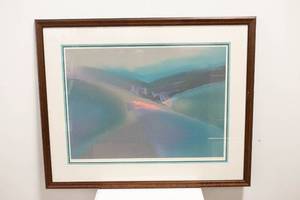 lot 19 image: Don Bradshaw Purple Slight Ltd Ed. Signed & Numbered Print