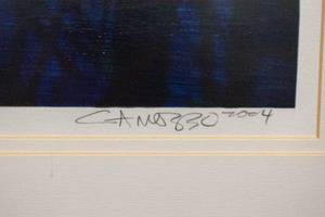 lot 184 image: Teresa Camozzi Reeds Mixed Media Photograph Artwork