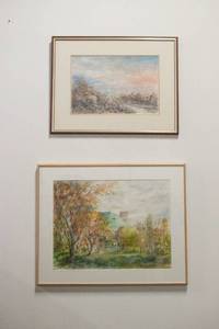 lot 198 image: Two Original Watercolor Paintings by Eugenia Eckford Rhoads