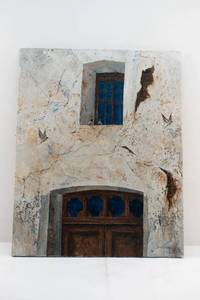 lot 216 image: Harold Mason Mission Santa Miguel Original Oil on Canvas Painting