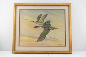 lot 226 image: Anne Worsham Richardson Ltd Ed. Signed & Numbered Lithograph of Ducks