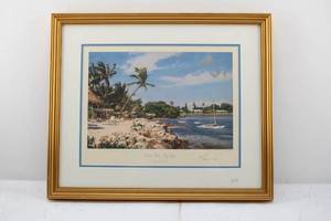 lot 232 image: John Stobart Ocean Reef, Key Largo Ltd Ed. Signed & Numbered Print