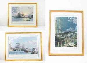 lot 245 image: Three John Stobart Maritime Ltd Ed. Signed & Numbered Prints