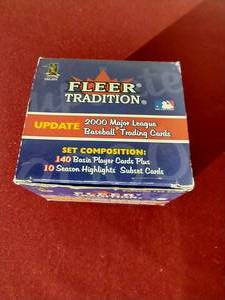 2000 Fleer Tradition Factory Update Set - Johan Santana Rookie