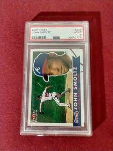 Graded & Slabbed John Smoltz Card - PSA9