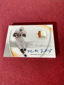 Montario Hardesty Auto Relic Rookie Card - #d499