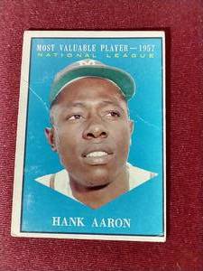 1961 Hank Aaron MVP Card