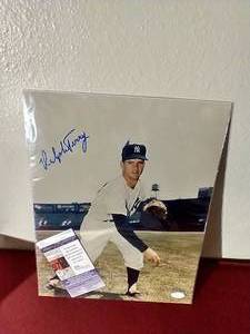 Autographed 11x14 Ralph Terry Photo WCOA