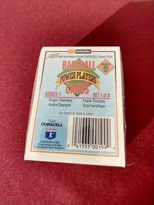 1993 Duracell Baseball Cards - Complete Series 1 & 2