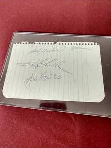 New York Yankees Autographs