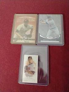 (3) Numbered Minnesota Twins Cards