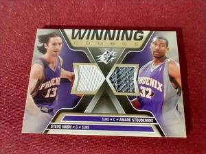 Steve NashAmare Stoudemire Dual Relic Card