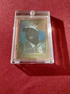 1995-96 Topps Finest Kevin Garnett Rookie Card - With Coating