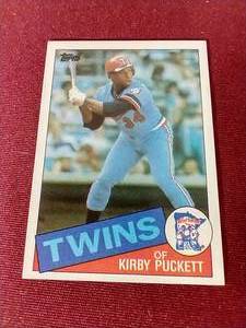 1985 Topps Kirby Puckett Rookie Card