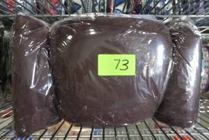 lot 73 image: Pack of 12 Lined Leggings - Solid Brown