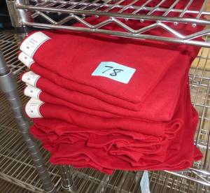 lot 78 image: 12 Kids Med (8-10) thermal long sleeve shirt, New