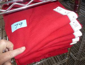 lot 79 image: 12 Kids Med (8-10) thermal long sleeve shirt, New