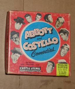 lot 131 image: Vintage Little Rascals and Abbott Costello Super8 movies