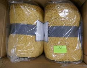 lot 154 image: 2 New Throw blankets 50x60