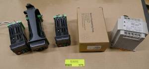 lot 171 image: Watlow temp controls, Omron power supply
