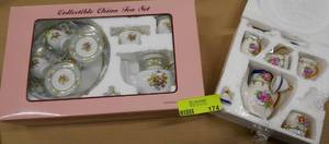 lot 174 image: Two mini tea sets