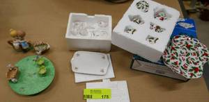 lot 175 image: Three mini tea sets