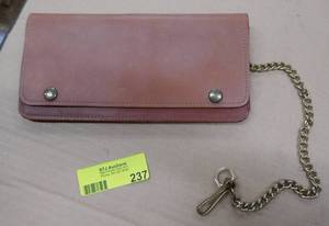 lot 237 image: Trucker style wallet - leather
