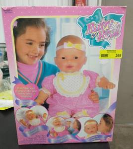 lot 268 image: Vintage Baby So Real doll 1995
