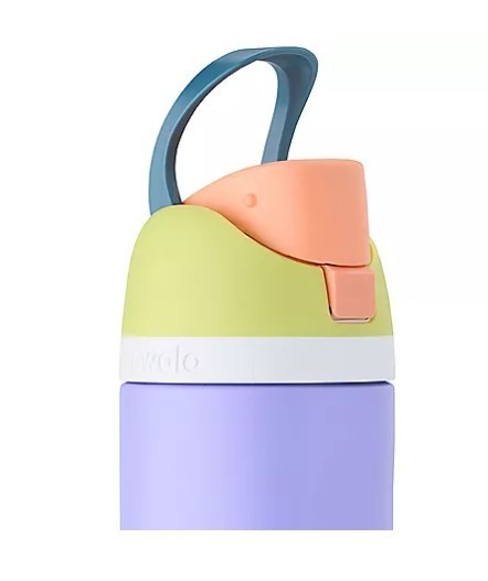 lot 257 image: Owala FreeSip 24-oz. Stainless Steel Water Bottle Combo Pack - Eggshell  Lavender
