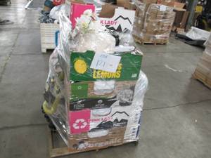 lot 121 image: Pallet of Store Overstock, Damaged Product, and Returns