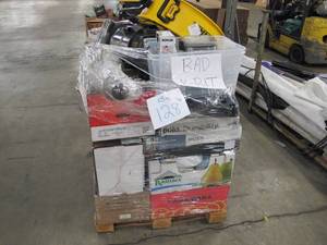 lot 128 image: Pallet of Store Overstock, Damaged Product, and Returns