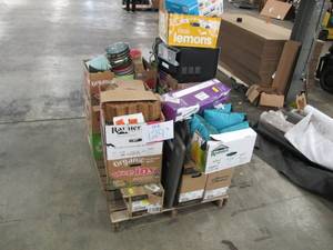 lot 129 image: Pallet of Store Overstock, Damaged Product, and Returns