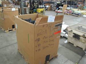 lot 132 image: Pallet of 217 Pairs of Used Shoes - Mostly Mens