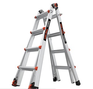 lot 142 image: NEW Little Giant Versa Multi-Use Aluminum Type 1A Ladder Model 17