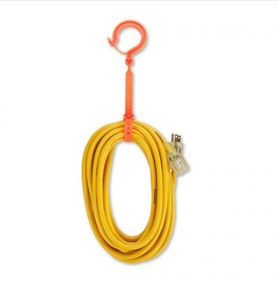 lot 844 image: NEW 6 Pack of Ergodyne Squids 3540L Large Locking Tie Hooks - Medium