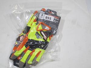 lot 855 image: NEW Pair of Ergodyne ProFlex 710 Heavy-Duty Mechanics Gloves - Medium - Hi-Vis Lime