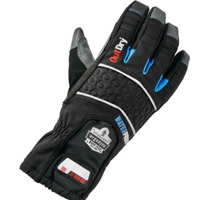 lot 858 image: NEW Pair of Ergodyne ProFlex 819OD Extreme Thermal Waterproof Gloves with OutDry - Large