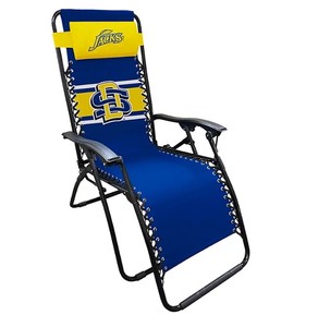 lot 189 image: Logo Brands Officially Licensed NCAA HBCU Zero Gravity Lounger - South Dakota State University