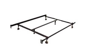 lot 187 image: Premium Universal Lev-R-Lock Bed Frame- Fits standard Twin, Full, Queen, King, California King sizes
