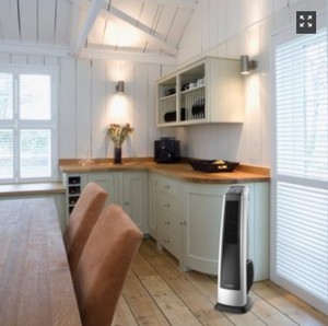 lot 288 image: Oscillating High Velocity Fan with Remote Control Model U35120