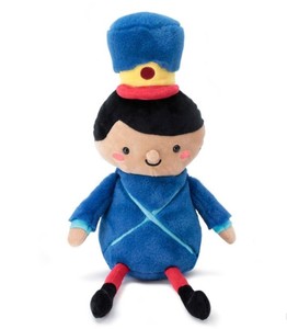 lot 327 image: NEW Animal Adventure Book Soldier Stuffed Animal Wondershop Plush