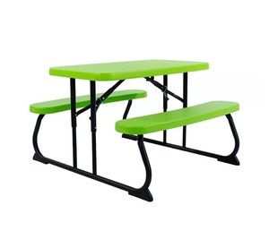 lot 184 image: Lifetime Kids Picnic Table - Green