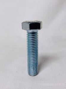 lot 2 image: 500 Pack of Hex Bolts M12x50, DIN933, 10.92 - Galvanized Zinc