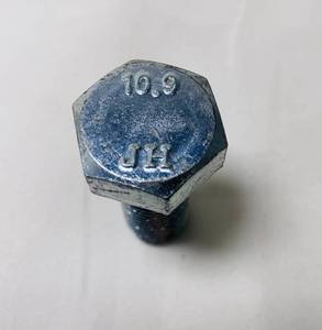 lot 3 image: 500 Pack of Hex Bolts M16x40, DIN933 - Galvanized Zinc