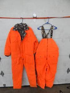 Blaze Orange Bibs & Overalls Size XL