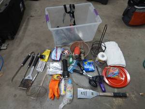 Assorted Camp Supplies & Cookware