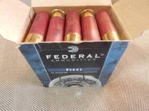 Full Box Federal 12 Ga. 3 In. 2 Shot Steel
