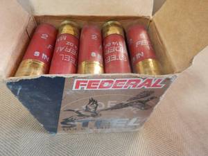 Full Box Federal 12 Ga. 3 In. 2 Shot Steel
